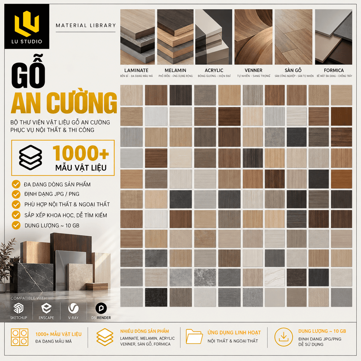 An Cuong Material Library